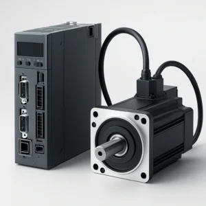 Servomotors with a servo drive at ROMA company for industrial spare parts